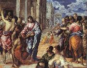 El Greco The Miracle of Christ Healing the Blind oil on canvas